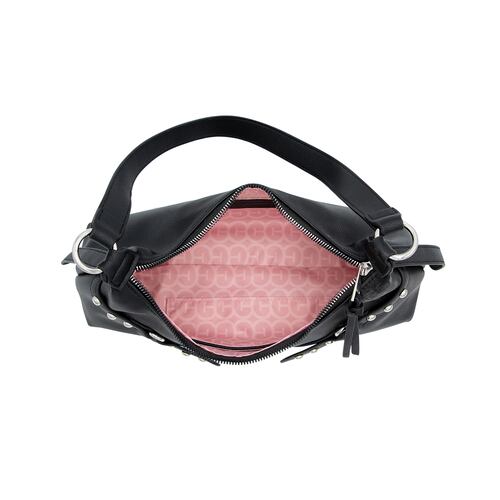 Bolsa Baguette Crabtree Negro Para Mujer