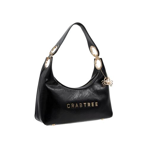 Bolsa Baguette Crabtree Negro Para Mujer