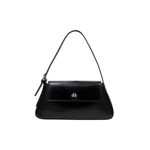 Bolsa Baguette Crabtree Negro Para Mujer