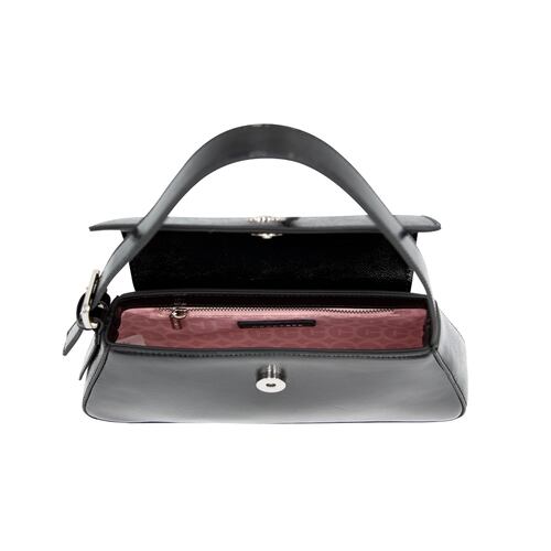 Bolsa Baguette Crabtree Negro Para Mujer