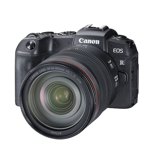 Kit Cámara Canon EOS RP con Lente RF24-105mm f/4 L IS USM+ Adaptador
