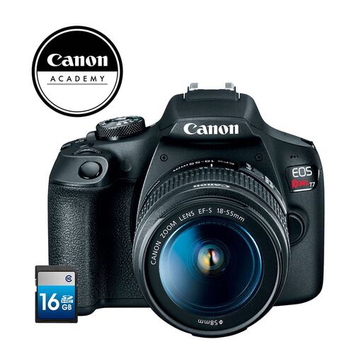 Camara Canon kit T7 + Online ABC de la foto +