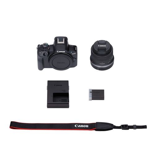Cámara Canon KIT mirrorless R50 18-45