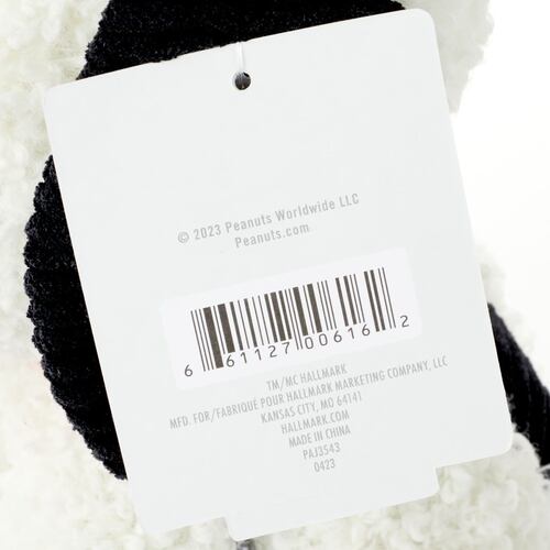 Peluche Peanuts Snoopy con Orejas de Pana Hallmark