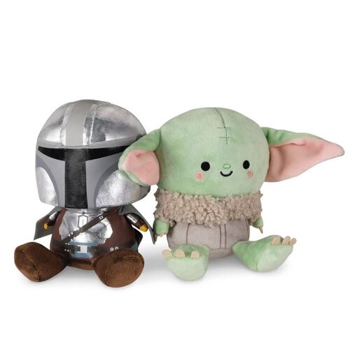 Peluche Star Wars The Mandalorian y Grogu Magnético Better Together Hallmark