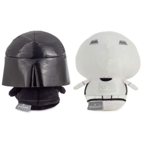 Peluche Star Wars Darth Vader y Stormtrooper Magnético Better Together Hallmark