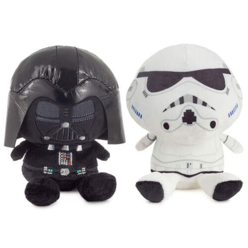 Peluche Star Wars Darth Vader y Stormtrooper Magnético Better Together Hallmark