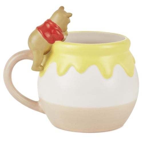 Taza Cerámica Esculpida Disney Winnie The Pooh Hallmark