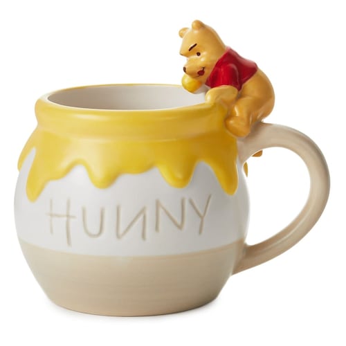 Taza Cerámica Esculpida Disney Winnie The Pooh Hallmark