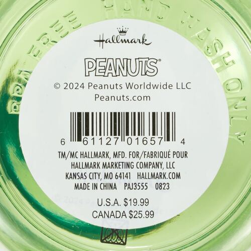 Botella de Agua Peanuts Snoopy Scout Encuentra la Diversión Hallmark 32 oz