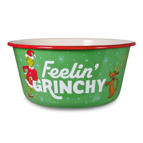 Tazón Navideño para Palomitas El Grinch Dr Seuss Hallmark
