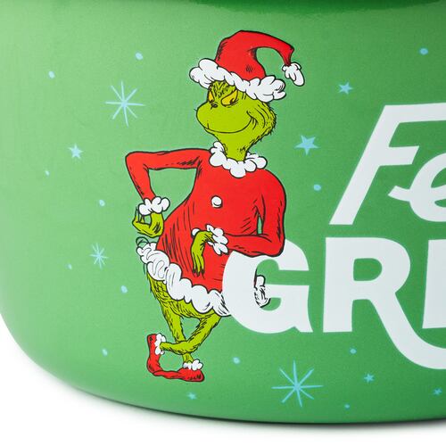 Tazón Navideño para Palomitas El Grinch Dr Seuss Hallmark