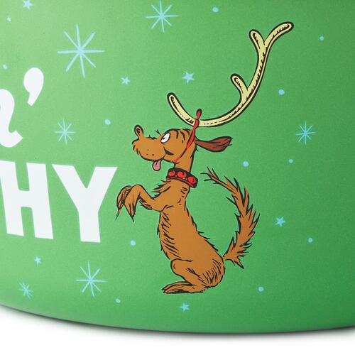 Tazón Navideño para Palomitas El Grinch Dr Seuss Hallmark