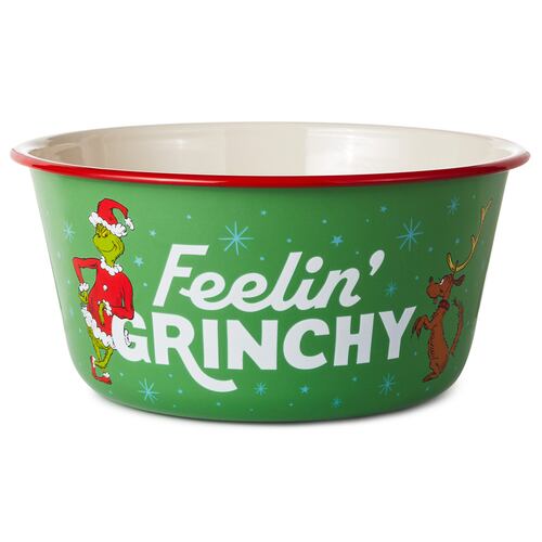 Tazón Navideño para Palomitas El Grinch Dr Seuss Hallmark