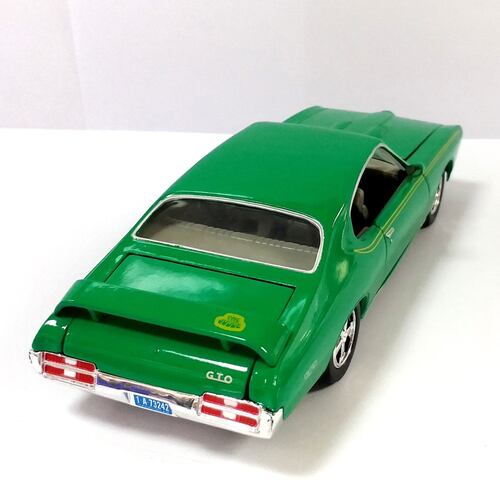 Carro de colección Escala 1:24 1969 Pontiac Gto Judge