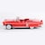 Vehículo de Colección Chevy Impala 1958 1:24