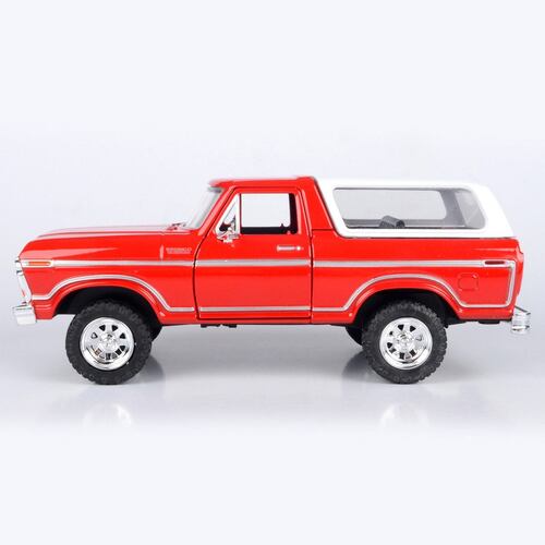 Vehículo de Colección Ford Bronco 1978 - Hard Top (sin llanta de refacción) [2022 Nuevo] 1:24
