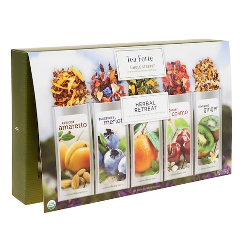Caja de Té Surtido Hojas Sueltas Herbal Retreat 15 Piezas Tea Forte