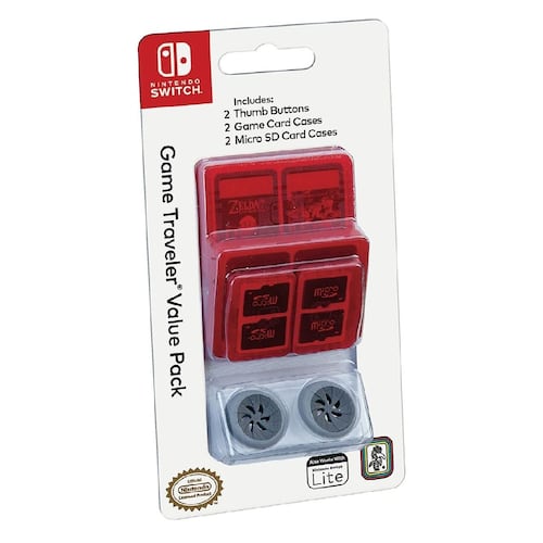 Estuche de Viaje Para Cartuchos de Nintendo Switch