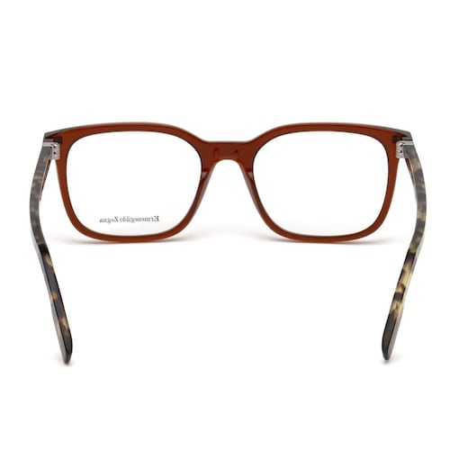 Lente oftálmico Ermenegildo Zegna marrón oscuro
