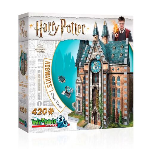 Rompecabezas 3D 420 piezas Harry Potter´s Hogwarts  Clock Tower