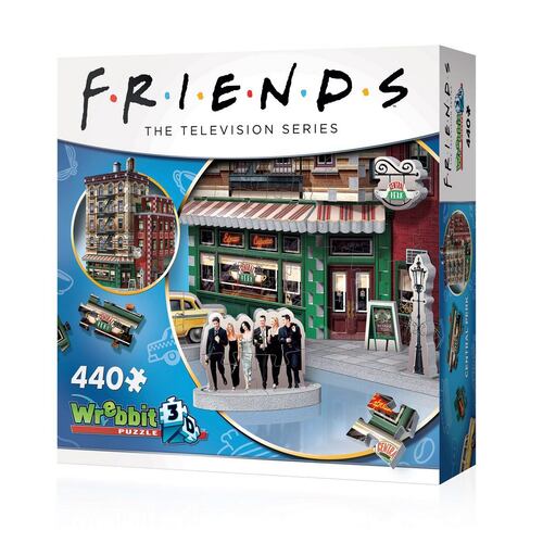 Rompecabezas 3D 440 piezas Friends Central Perk