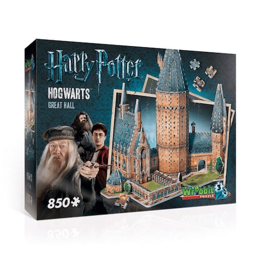Rompecabezas 3D 850 piezas Hogwarts el gran salón