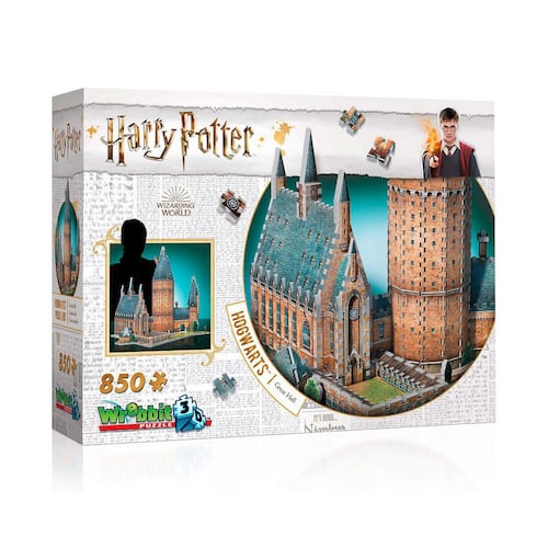 Rompecabezas 3D 850 piezas Hogwarts el gran salón