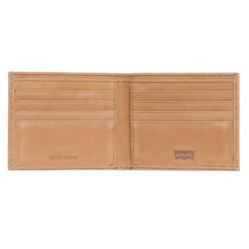 Billetera Levi´s Bifold Tan Piel