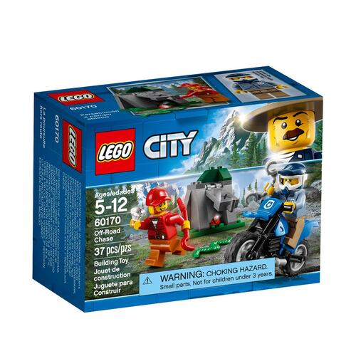 Lego City Police Persecución a Campo Abierto