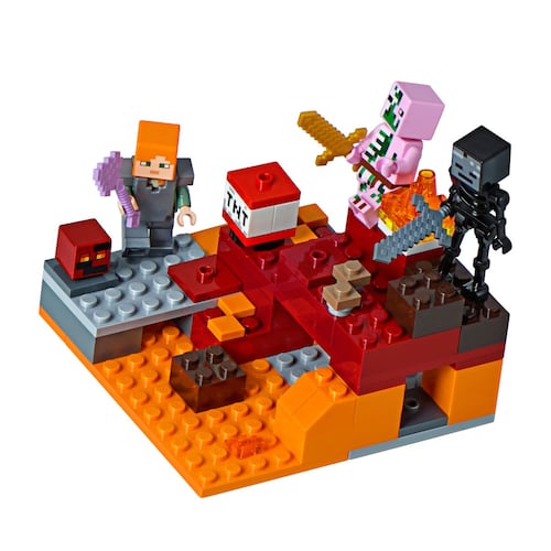 Lego Minecraft El Combate en El Infierno