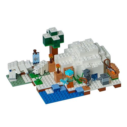 Lego Minecraft El Iglú Polar