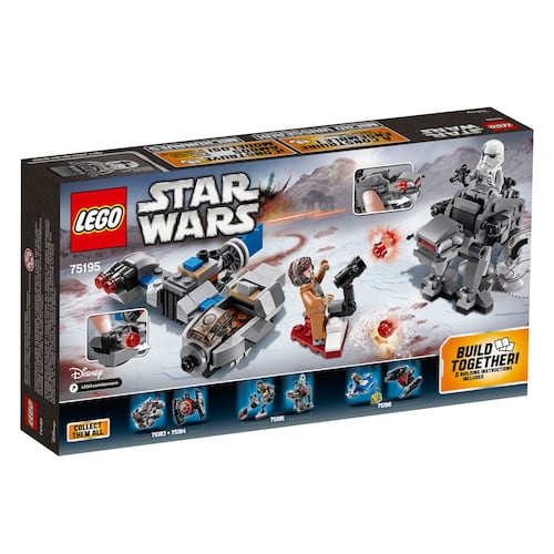 Lego Star Wars Microfighters: Ski Speeder Vs. Caminante de La Primera Orden