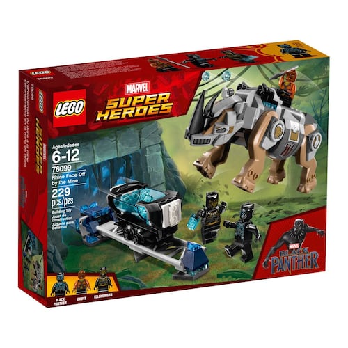 Lego Marvel Super Heroes Enfrentamiento en La Mina de Rhino