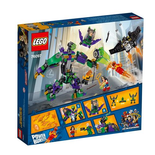 Lego Dc Comics Super Heroes Lex Luthor Pelea en Mech