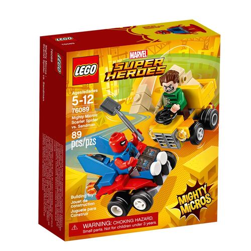 Lego Marvel Super Heroes Mighty Micros: Scarlet Spider Vs. Sandman