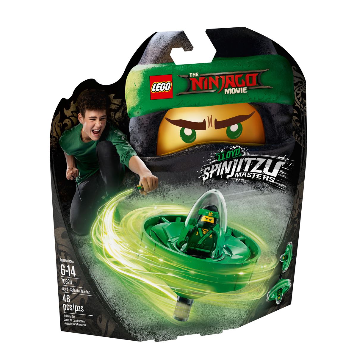 The Lego Ninjago Movie Lloyd Maestro del Spinjitzu