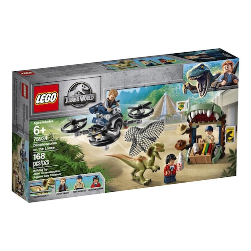 Escape del Dilofosaurio Lego