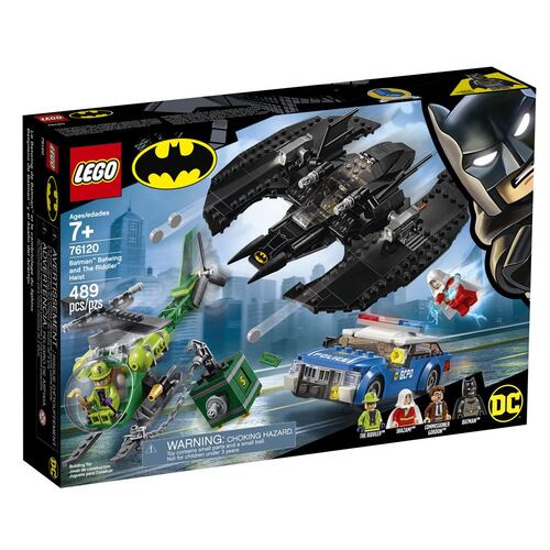 Batiplano de Batman ® y el asalto del Acertijo Lego