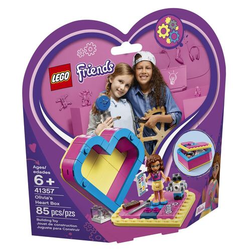 Caja Corazón de Olivia Lego