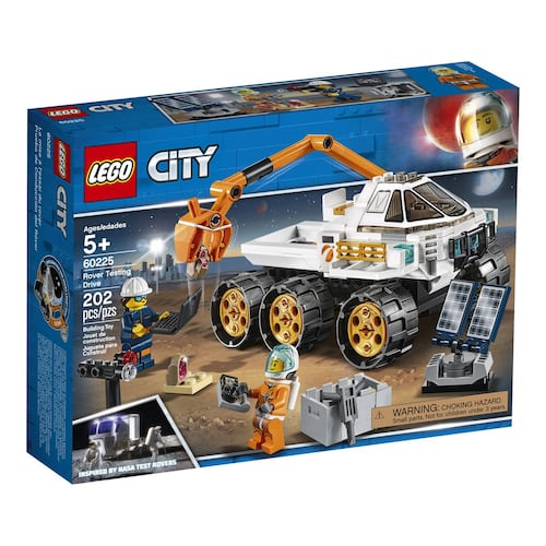 Prueba de Construcción del Róver Lego