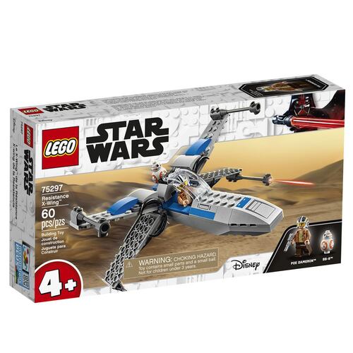 X-wing de la Resistencia Star Wars TM LEGO Construcción
