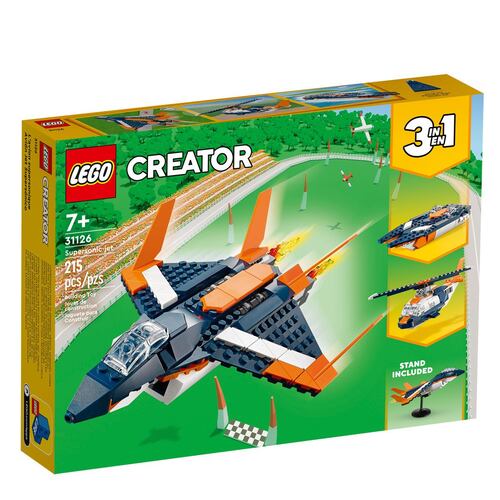 Avión Jet Supersónico 31126 LEGO
