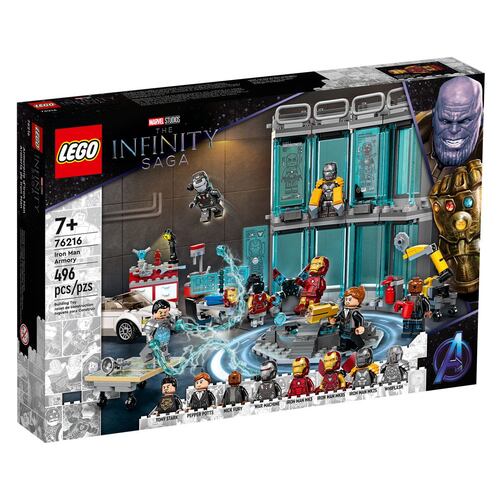76216 Armería de Iron Man