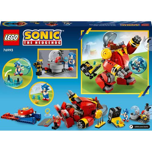 Sonic vs. Robot Death Egg del Dr. Eggman