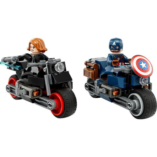 Motos de Black Widow y el Capitán América