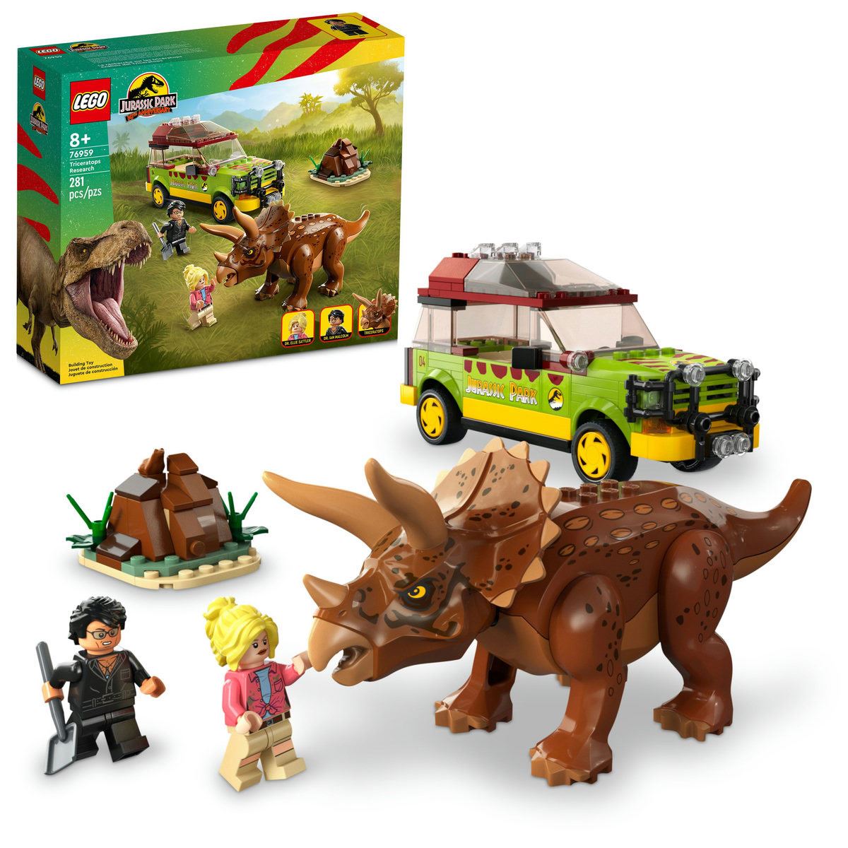 Set de juguetes de construcción LEGO Jurassic Park 76959 Análisis