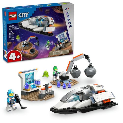 LEGO® Nave Espacial y Descubrimiento del Asteroide