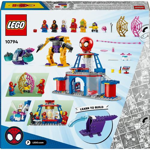 LEGO Cuartel General Arácnido del Equipo Spidey