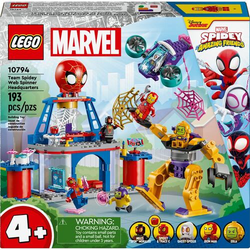 LEGO Cuartel General Arácnido del Equipo Spidey
